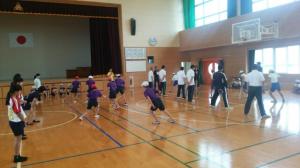 広川町　町立小学校６年生　合同体力測定・陸上競技大会