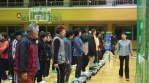 スロージョギング講習会・八女市健康づくり運動体操講習会　開催
