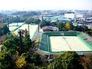 県立春日公園テニスコートの画像